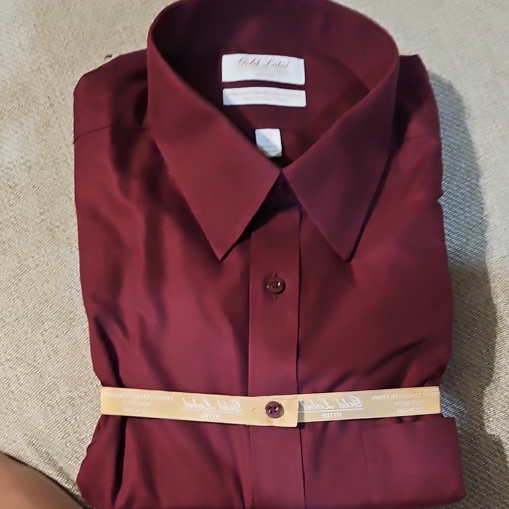 Men's Burgundy Shirt